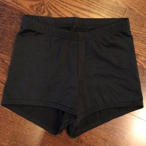 Black Lycra modesty shorts